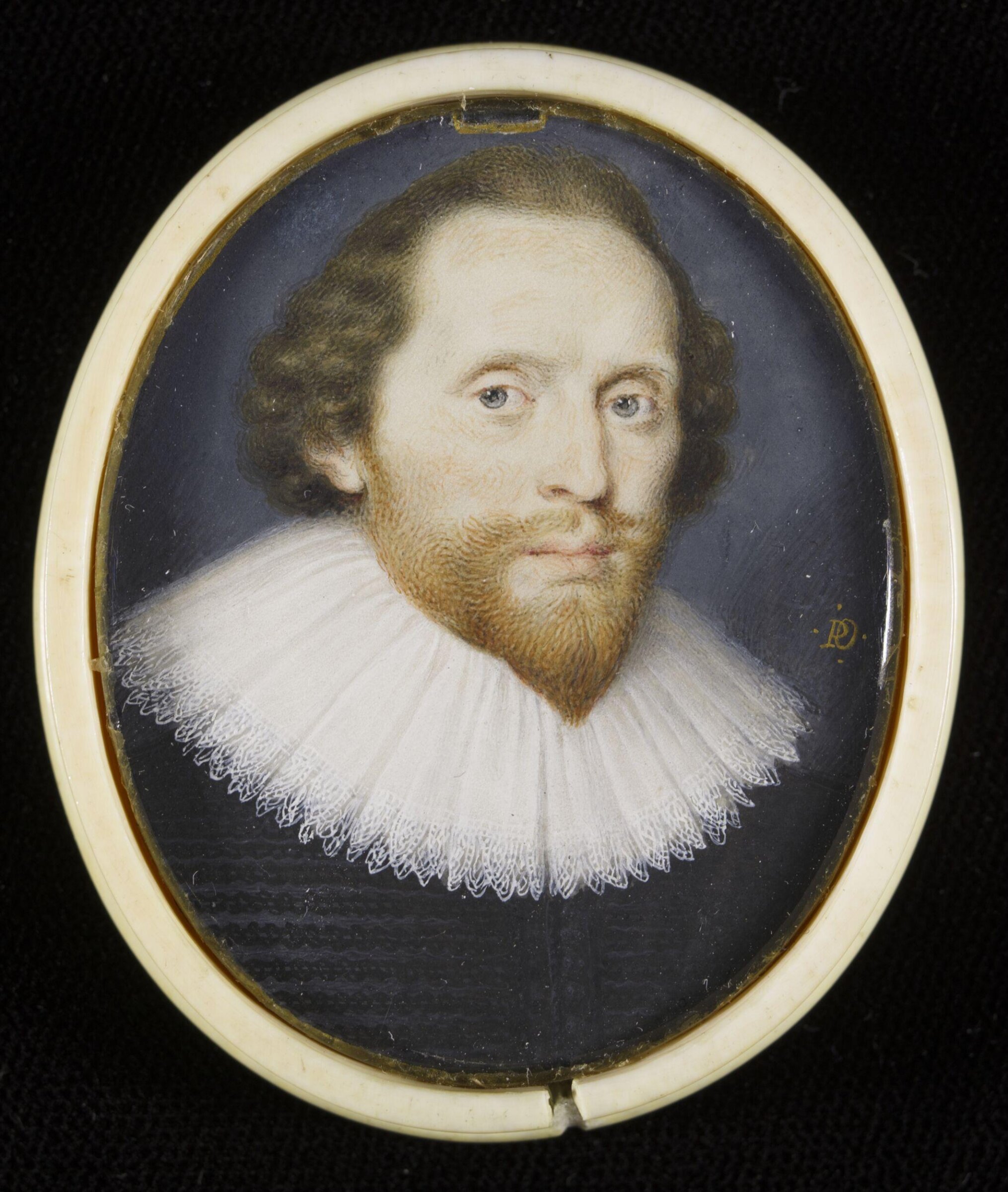 Portrait Miniature of an Unknown man, former believed to be William Herbert, Earl of Pembroke, Peter Oliver, 1620-1622
