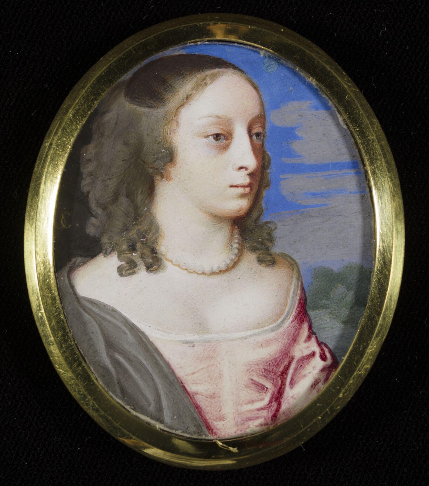 A Lady Carew, Samuel Cooper, 1655-1660