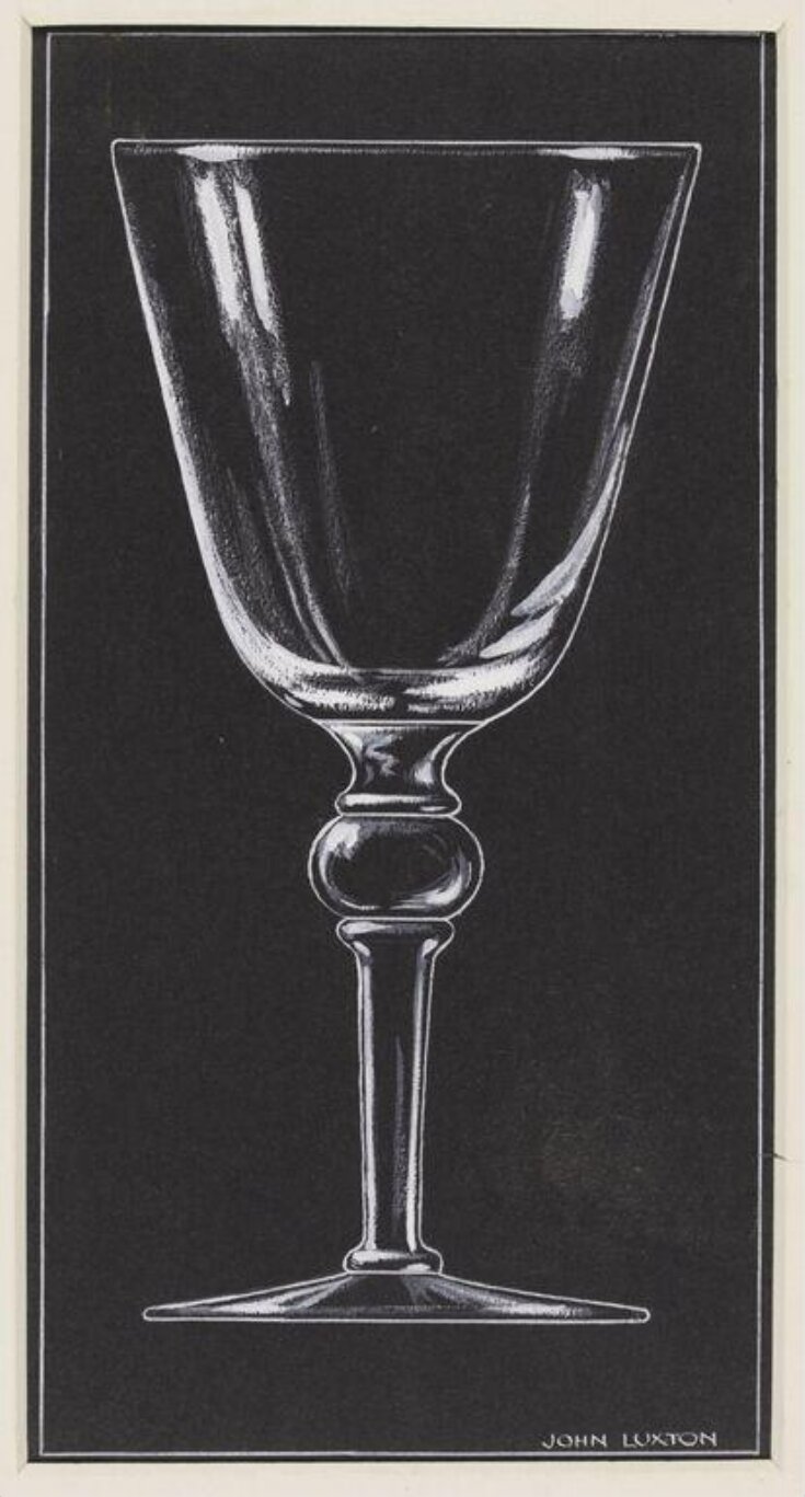 Glassware Design Luxton, John V&A Explore The Collections