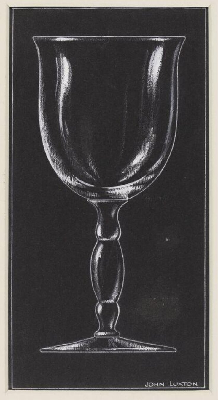 Glassware Design Luxton, John V&A Explore The Collections