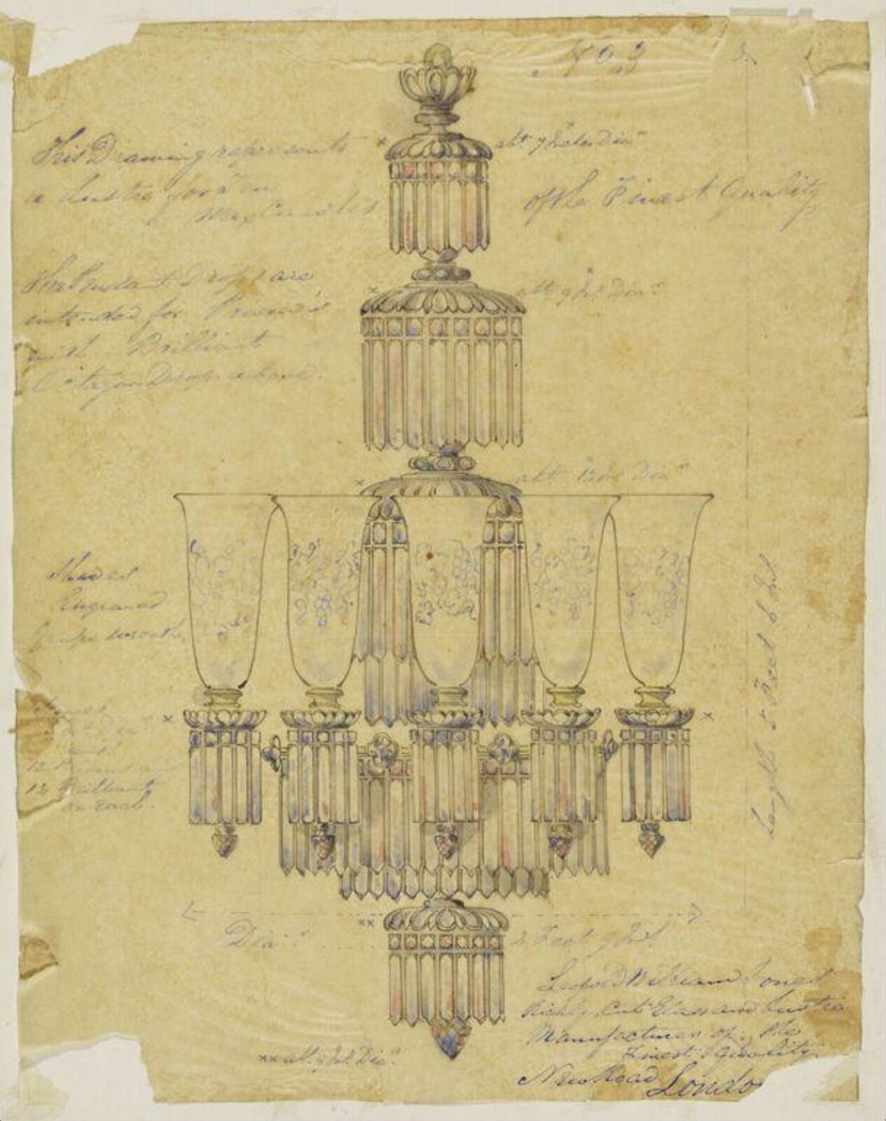 Drawing, Leopold William Jones, ca.1855