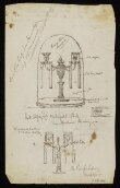 Design for a presentation candelabrum for Matthew Uzielli, Hanover Lodge, Regents Park, London thumbnail 2