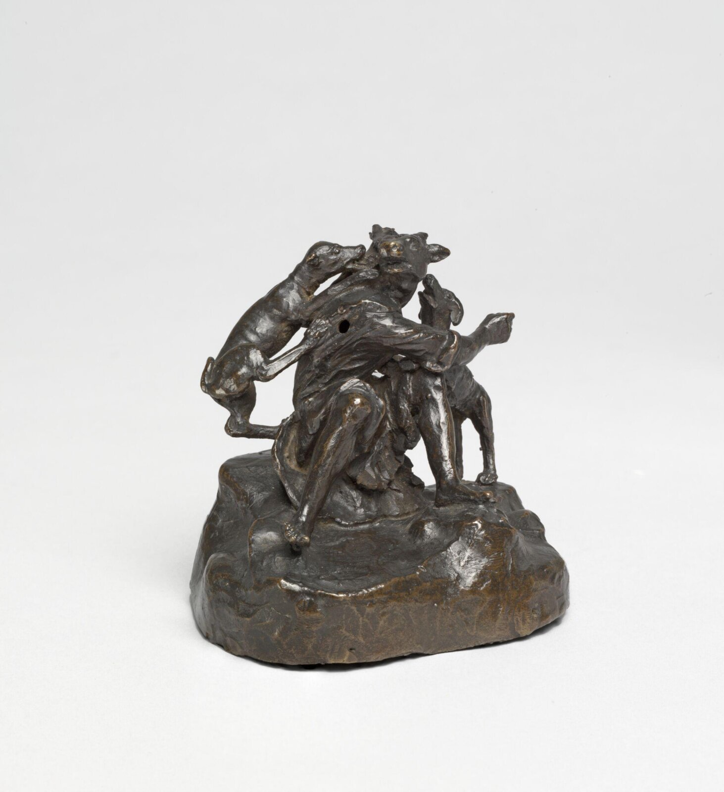 Actaeon devoured by his hounds, Francesco Fanelli, ca. 1630-1650