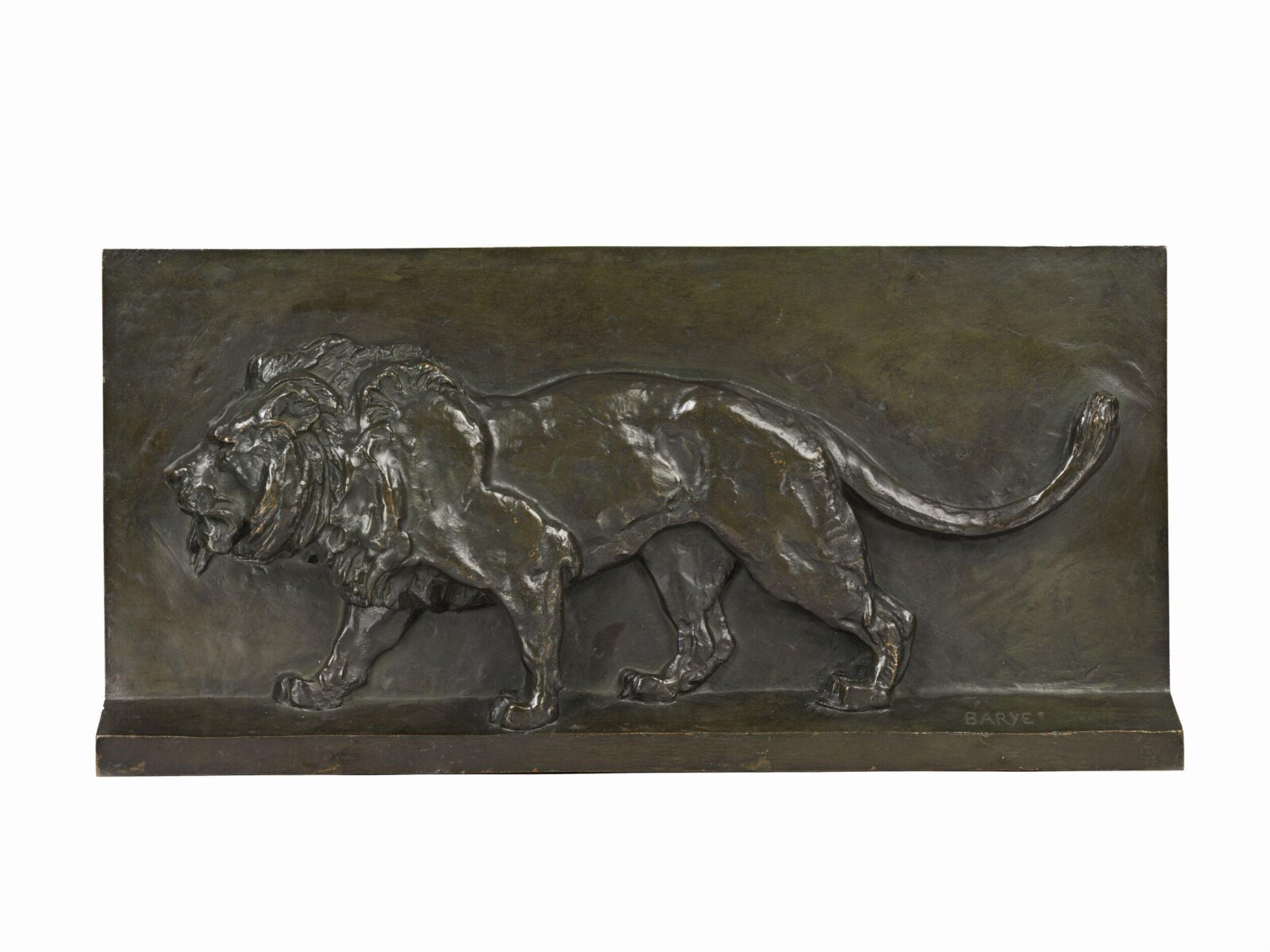 Walking Lion, Antoine-Louis Barye, ca. 1838-1841