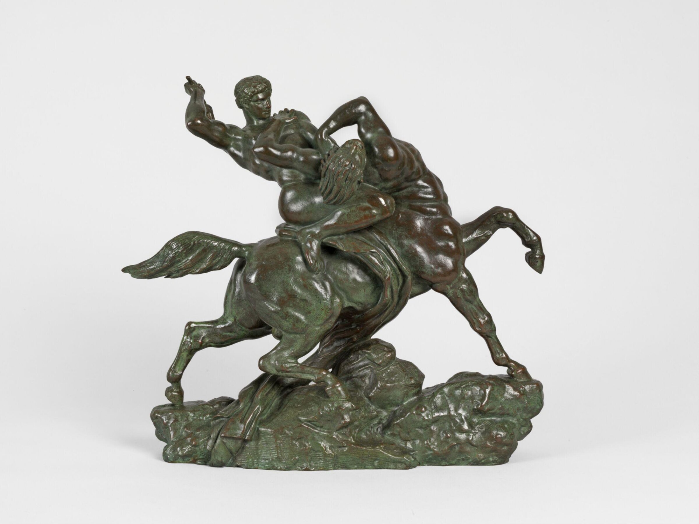 Theseus and the Centaur Bianor, Antoine-Louis Barye, ca. 1849