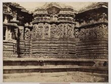 South west front of the great temple at Halebid thumbnail 1