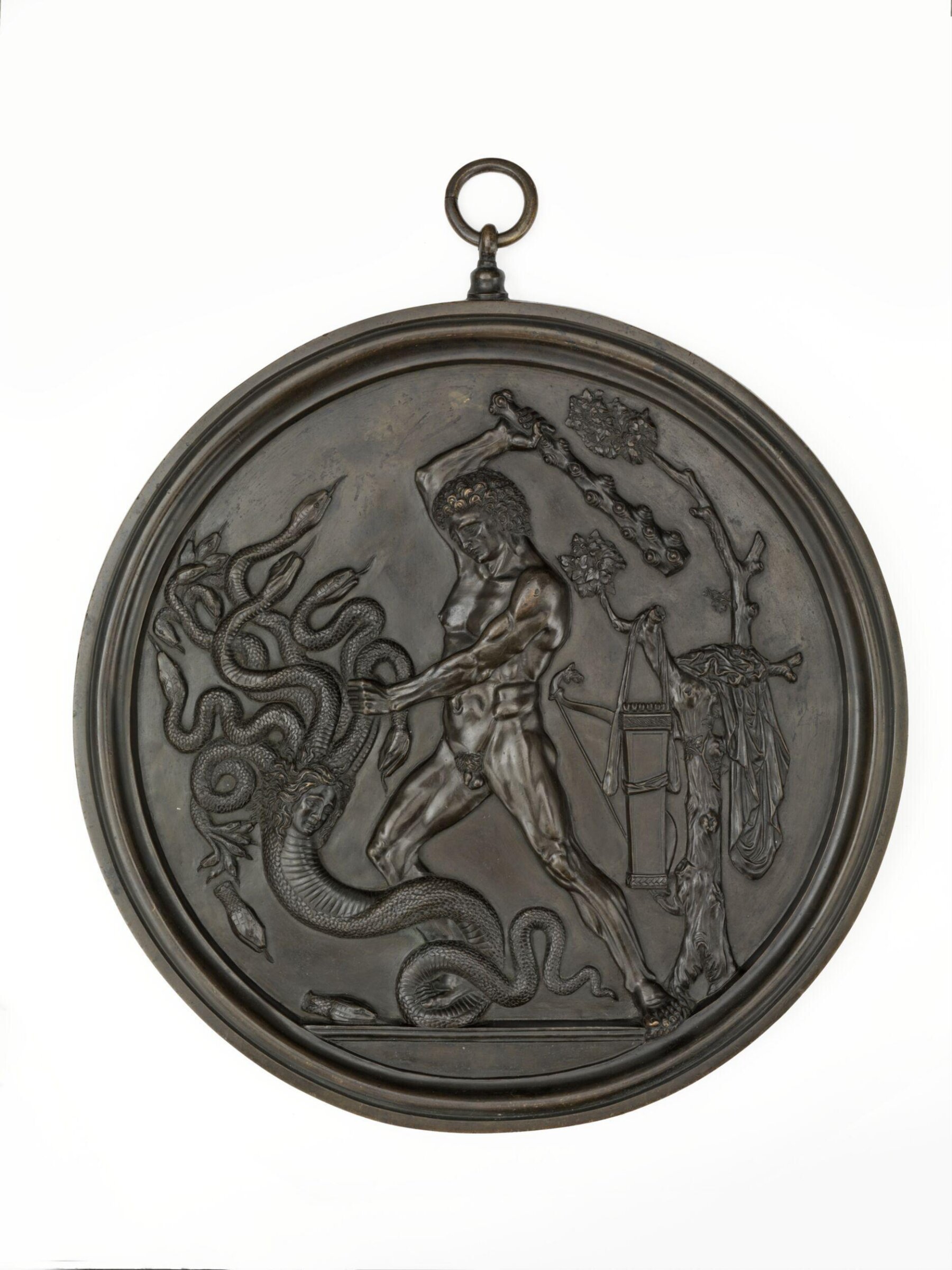 Hercules and the Hydra, Antico, ca. 1840-1860