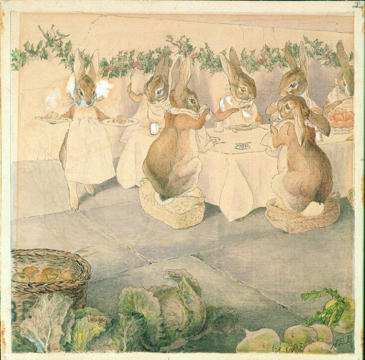 The Rabbits' Christmas Party: Christmas Dinner top image