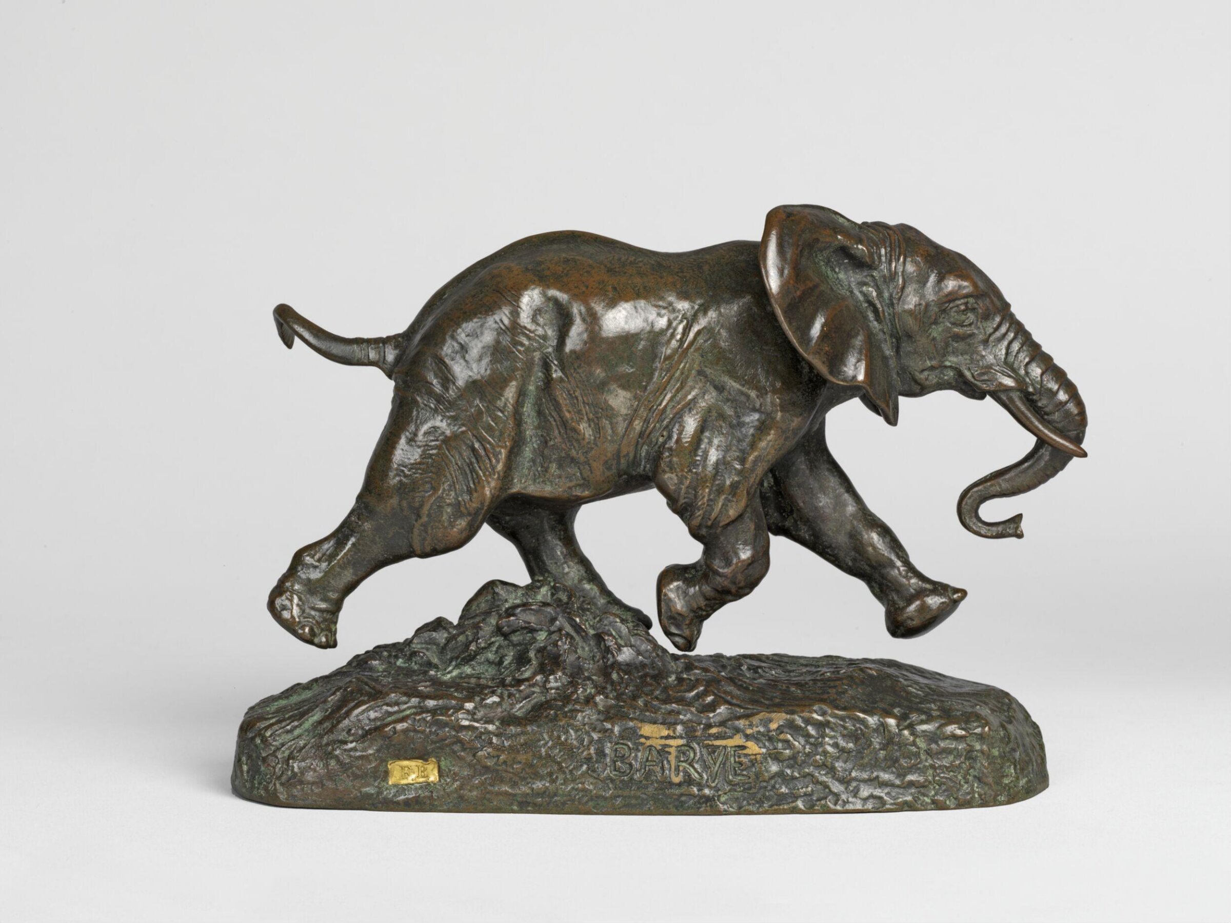 Senegalese Elephant, Ferdinand Barbedienne, ca. 1855-65
