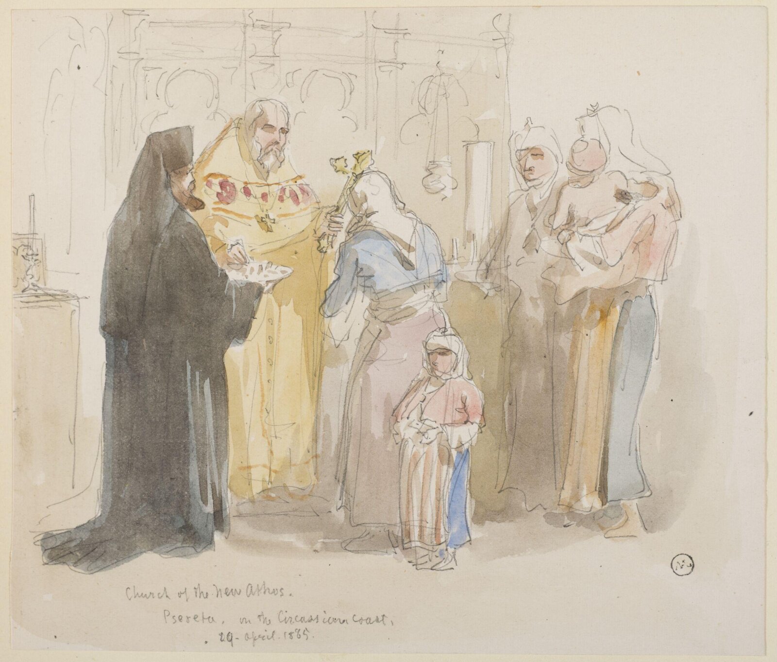 The Cross, William Simpson, 1823-1899