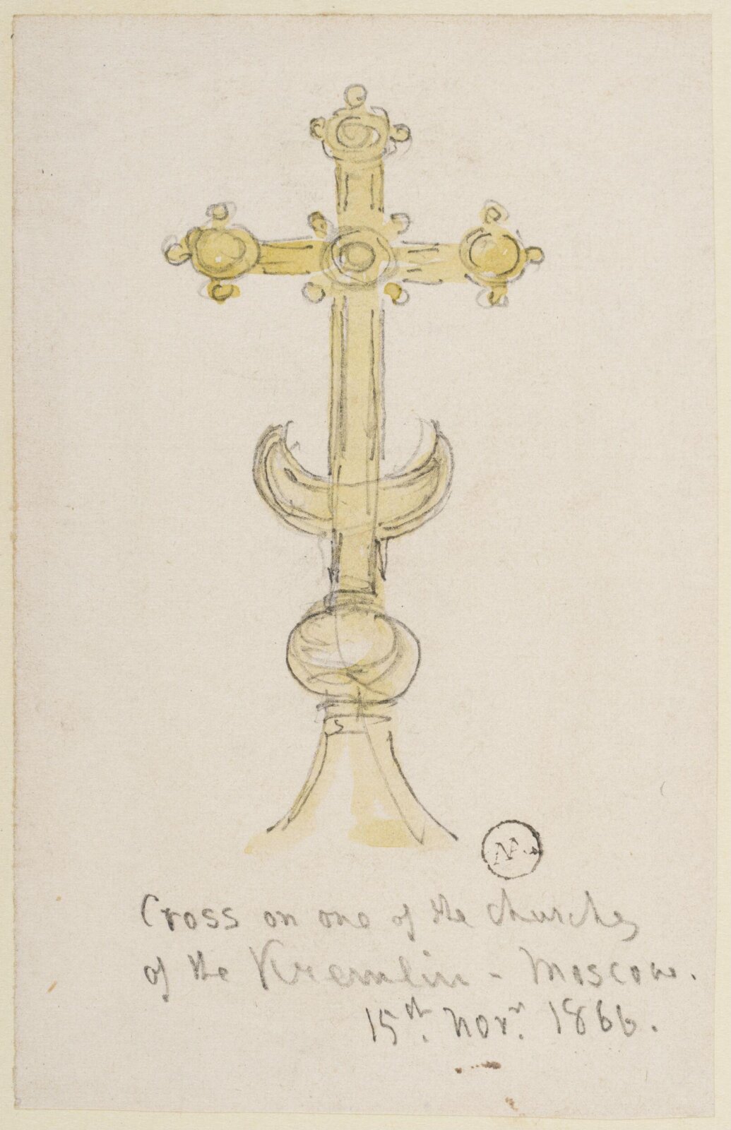 The Cross, William Simpson, 1823-1899