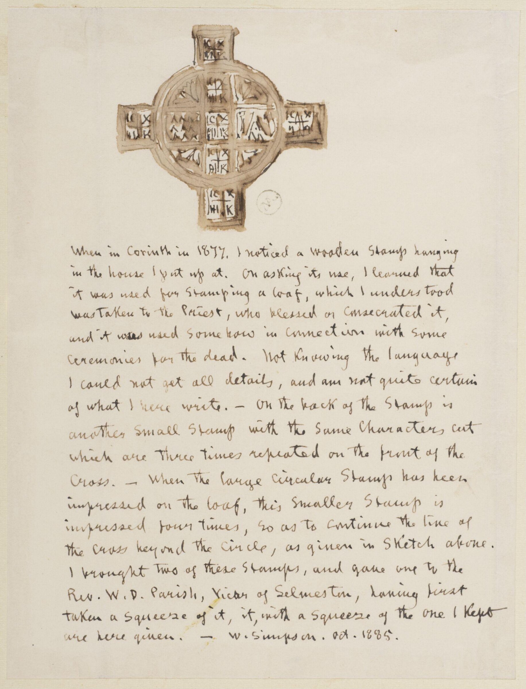 The Cross, William Simpson, 1823-1899