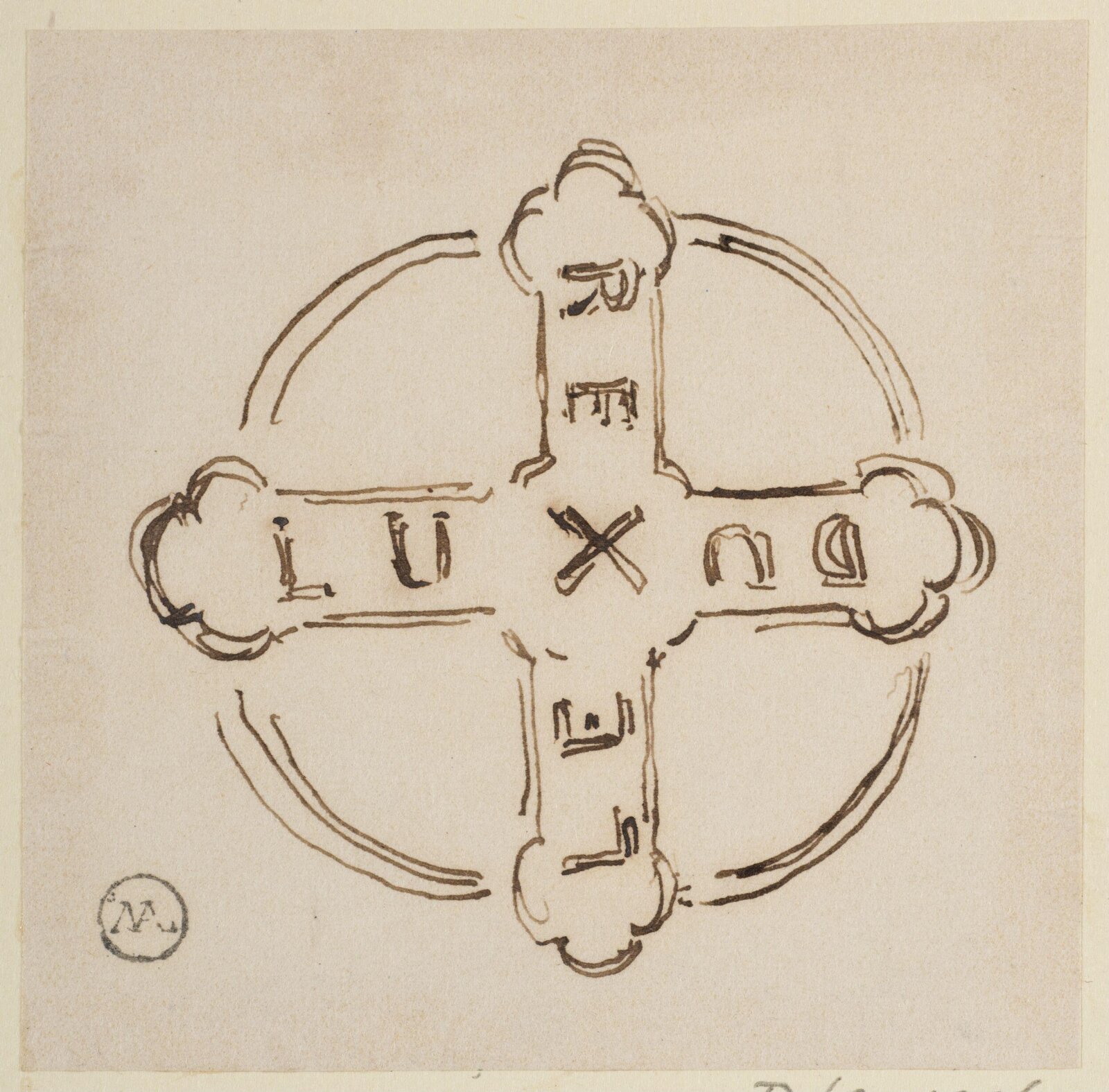 The Cross, William Simpson, 1823-1899