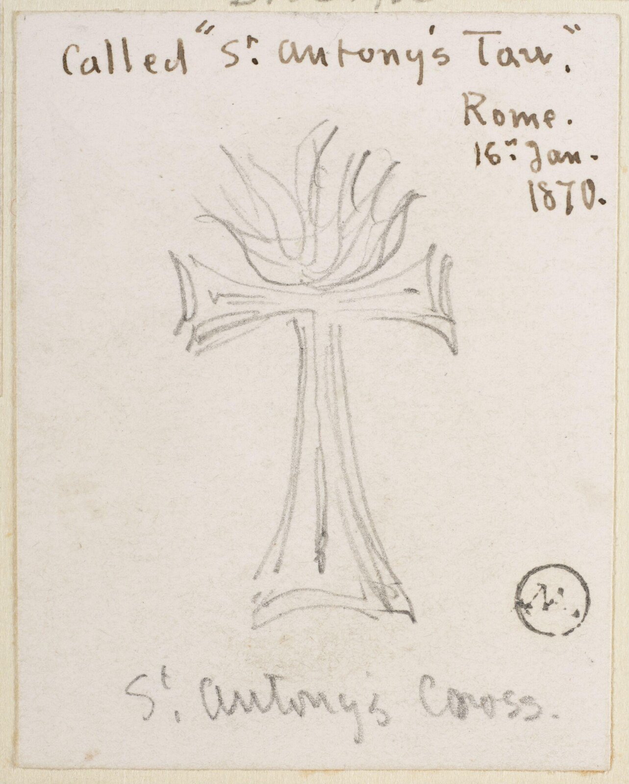 The Cross, William Simpson, 1823-1899