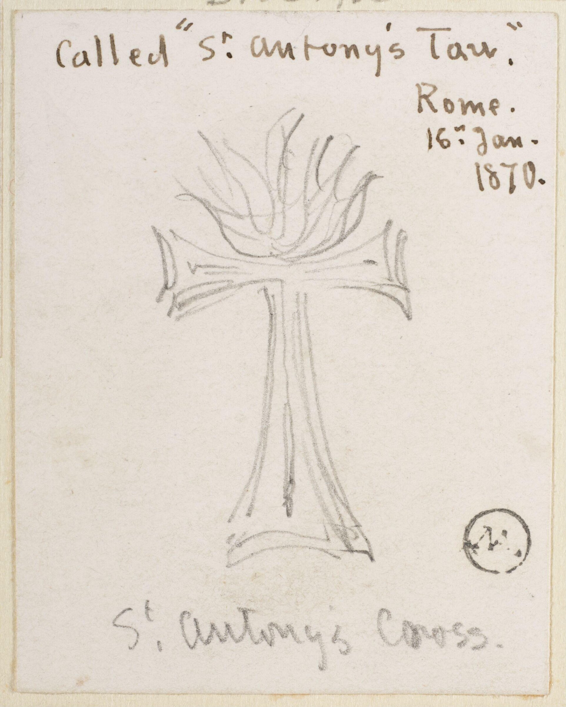 The Cross, William Simpson, 1823-1899