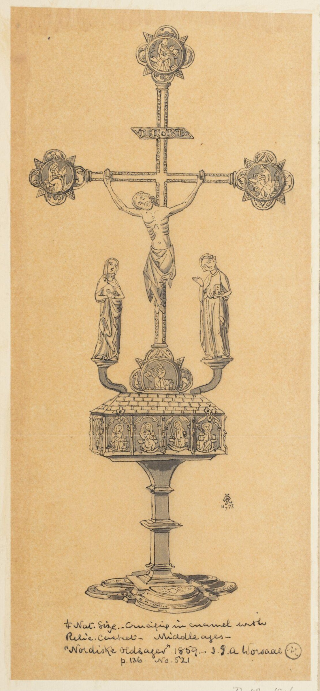 The Cross, William Simpson, 1823-1899