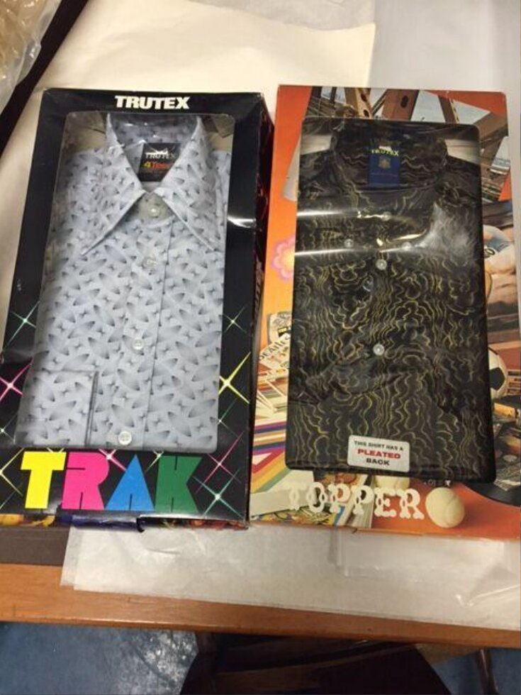 'Trax' Trutex Shirt and Box V&A Explore The Collections