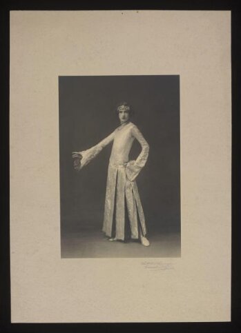 Cecil Beaton in costume for an unidentified production