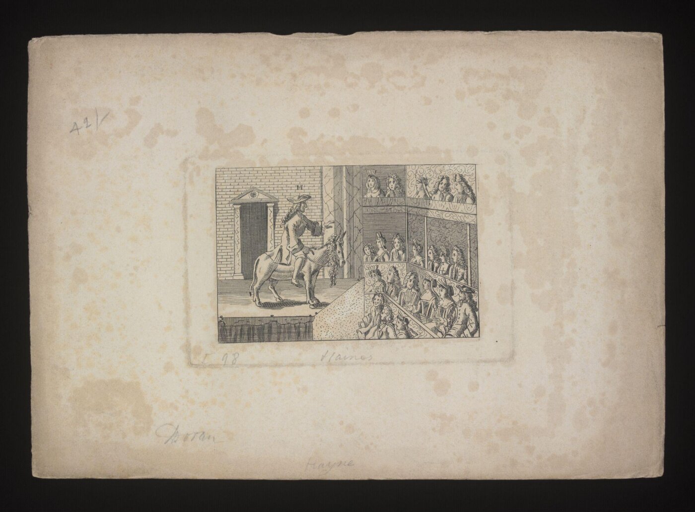 Unknown, Theatre interior
