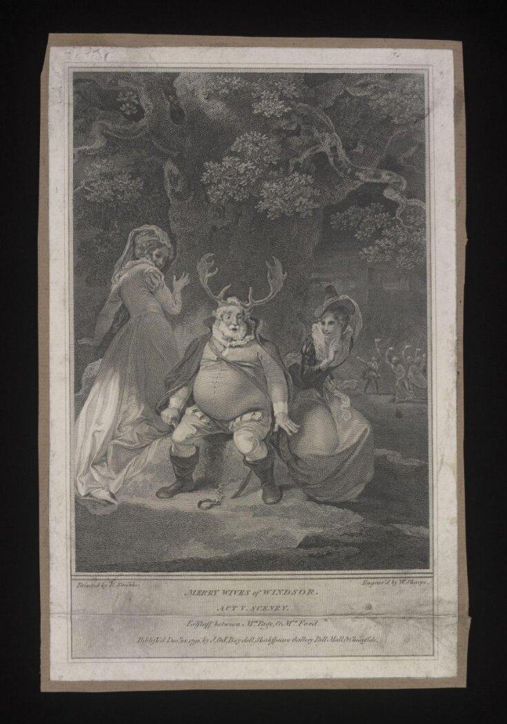 Falstaff between Mrs. Page and Mrs. Ford top image