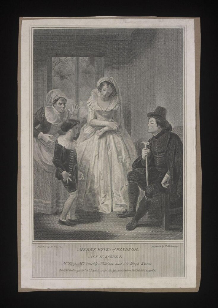 Mrs. Page, Mrs. Quickly, William and Sir Hugh Evans image