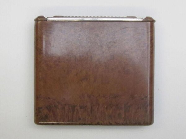 black and gold cigarette case 3D Metal Cigarette Case Gold And Black With Cigarettes