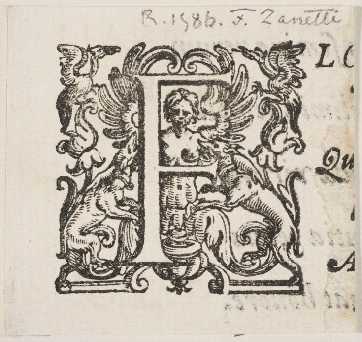 Print | Barezzio, B | Zanetti, Francesco | V&A Explore The Collections