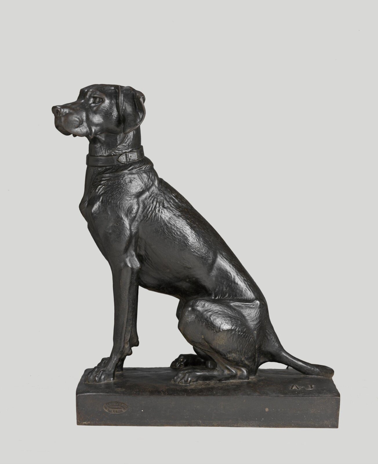 A seated Dog, Alfred Jacquemart, ок. 1855–1862