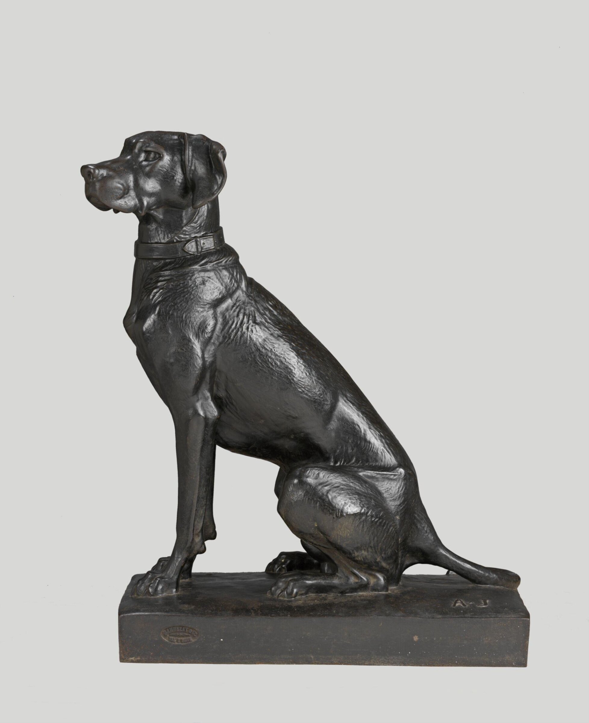 A seated Dog, Alfred Jacquemart, ca. 1855-1862
