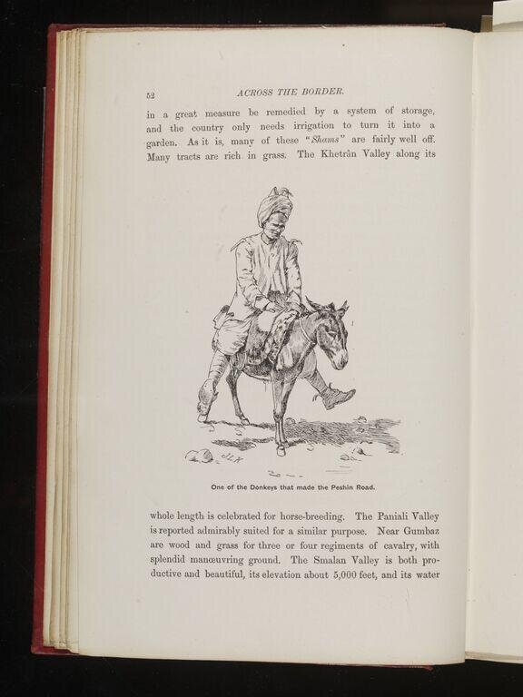 Across the border : or, Pathân and Biloch / by Edward E. Oliver ; illustrated by J.L. Kipling