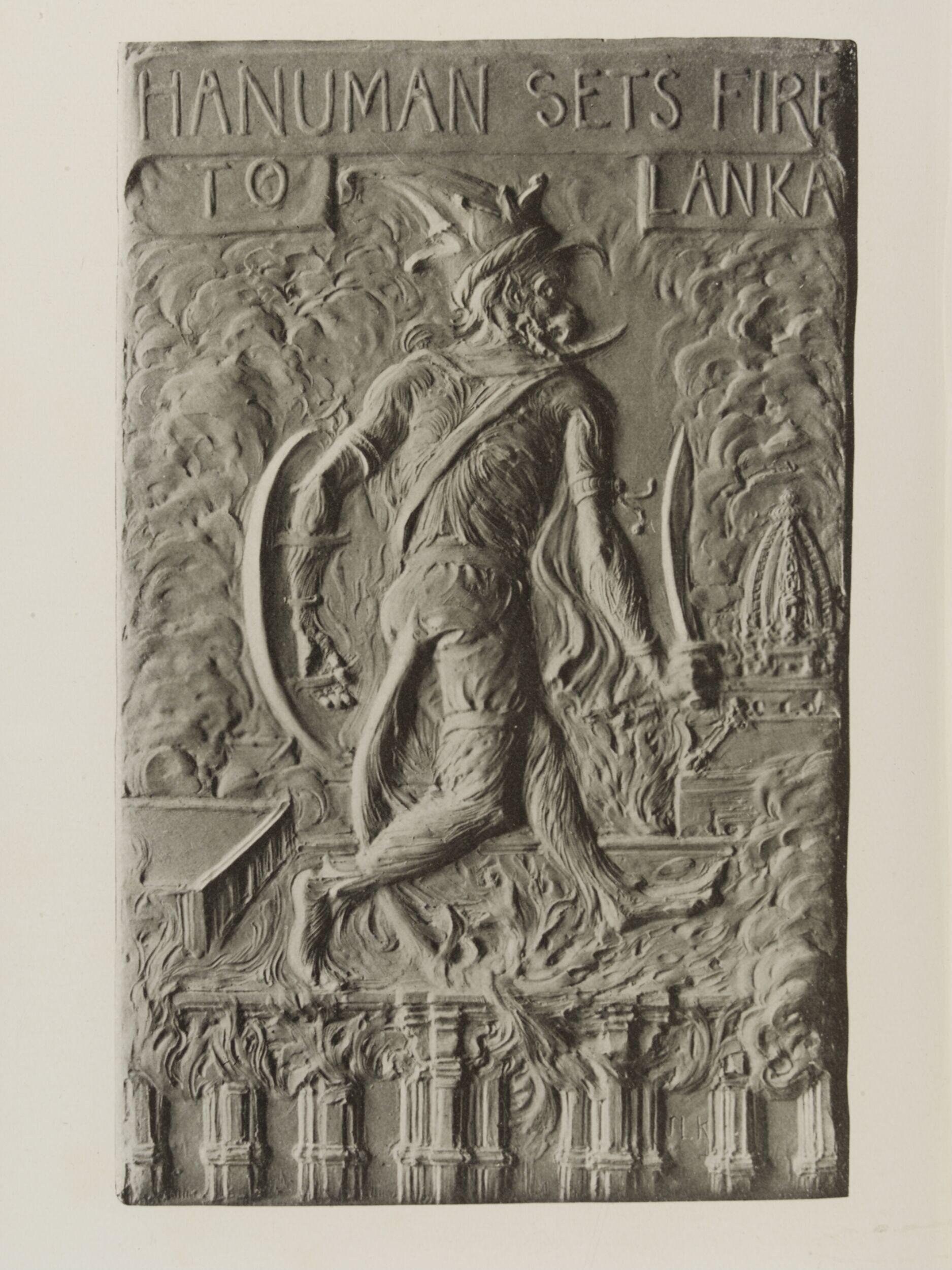 The Iliad of the East : a selection of legends drawn from Valmīki's Sanscrit poem the Ramayāna / by Frederika Macdonald ; with illustrations by J. Lockwood Kipling