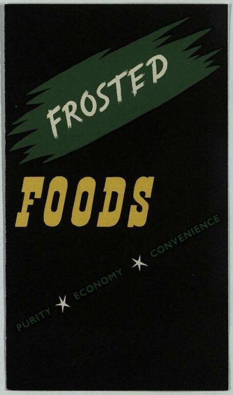 Frosted Foods Purity Economy Convenience