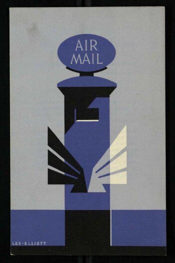 Air Mail: post in the blue box