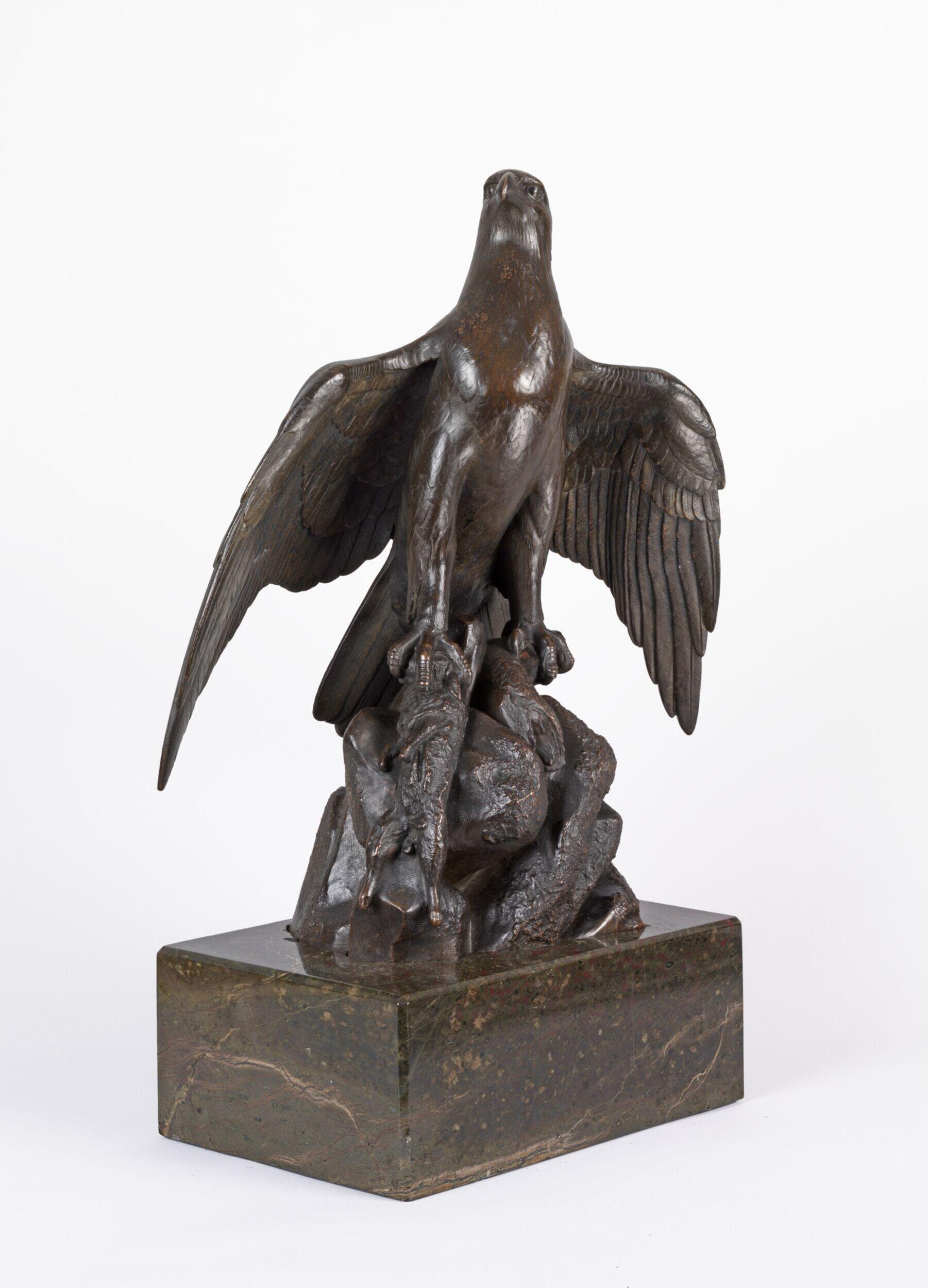 Eagle grasping a Hare