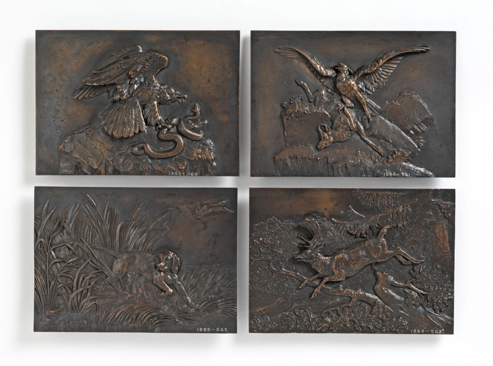 Eagle with a Snake, Antoine-Louis Barye, ca. 1824-1826