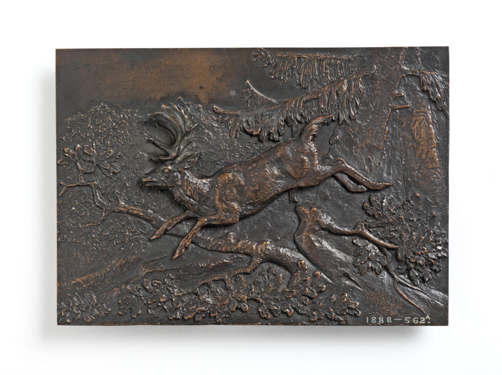 Running Elk, Antoine-Louis Barye, ca. 1845-1826