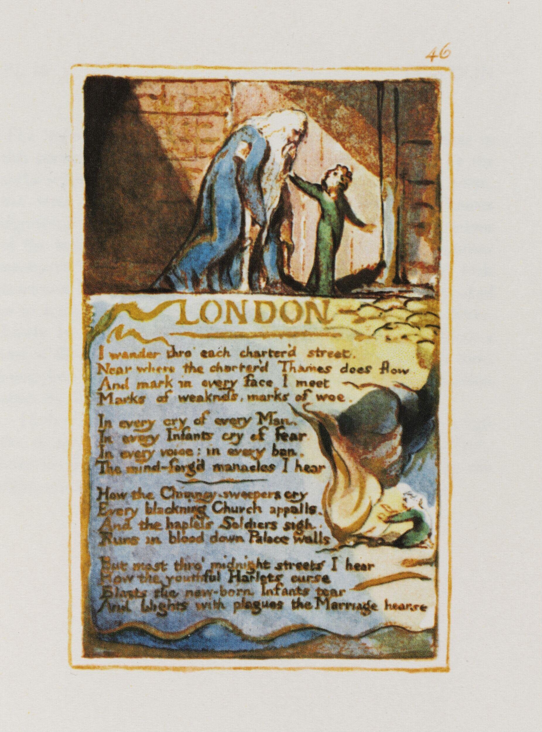 Songs of innocence and of experience : shewing the two contrary states of the human soul