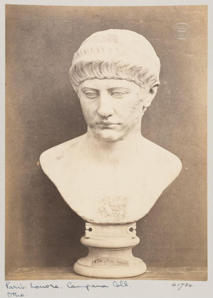 Marble bust of the Emperor Othon top image