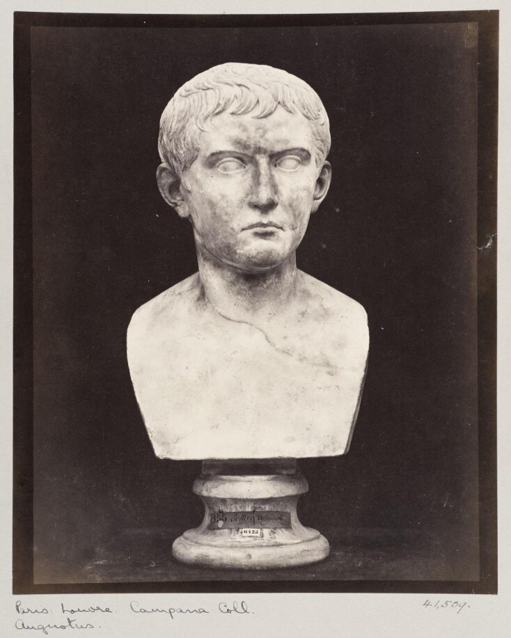 Marble Bust of the Emperor Octavius Augustus top image