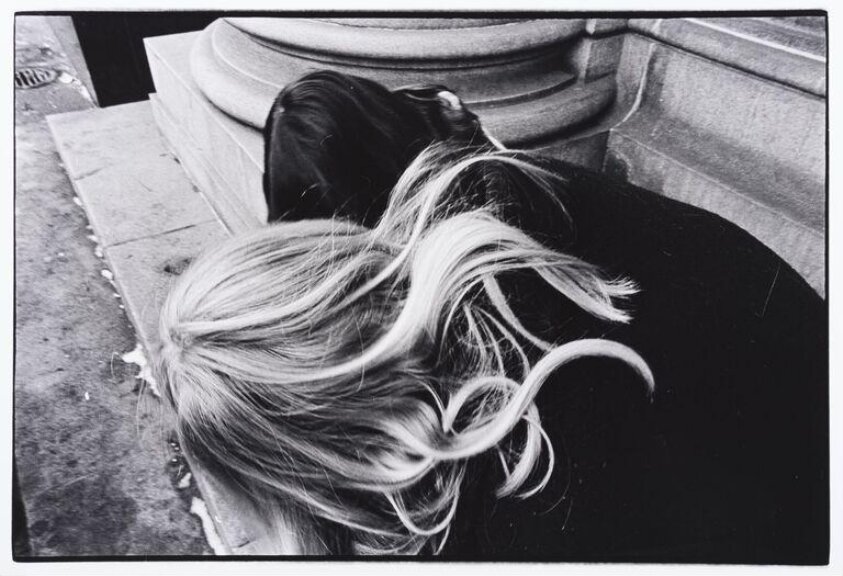 Girl's blonde hair (1971) by Mark Cohen