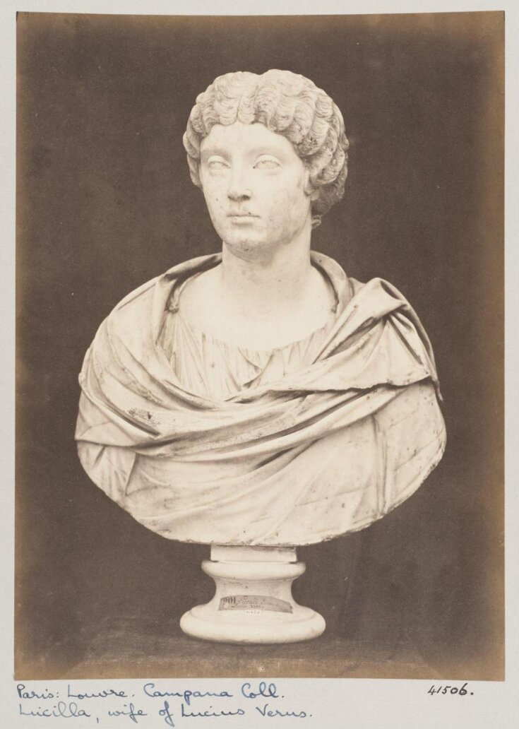 Marble Bust of Lucilla wife of Lucius Verus top image