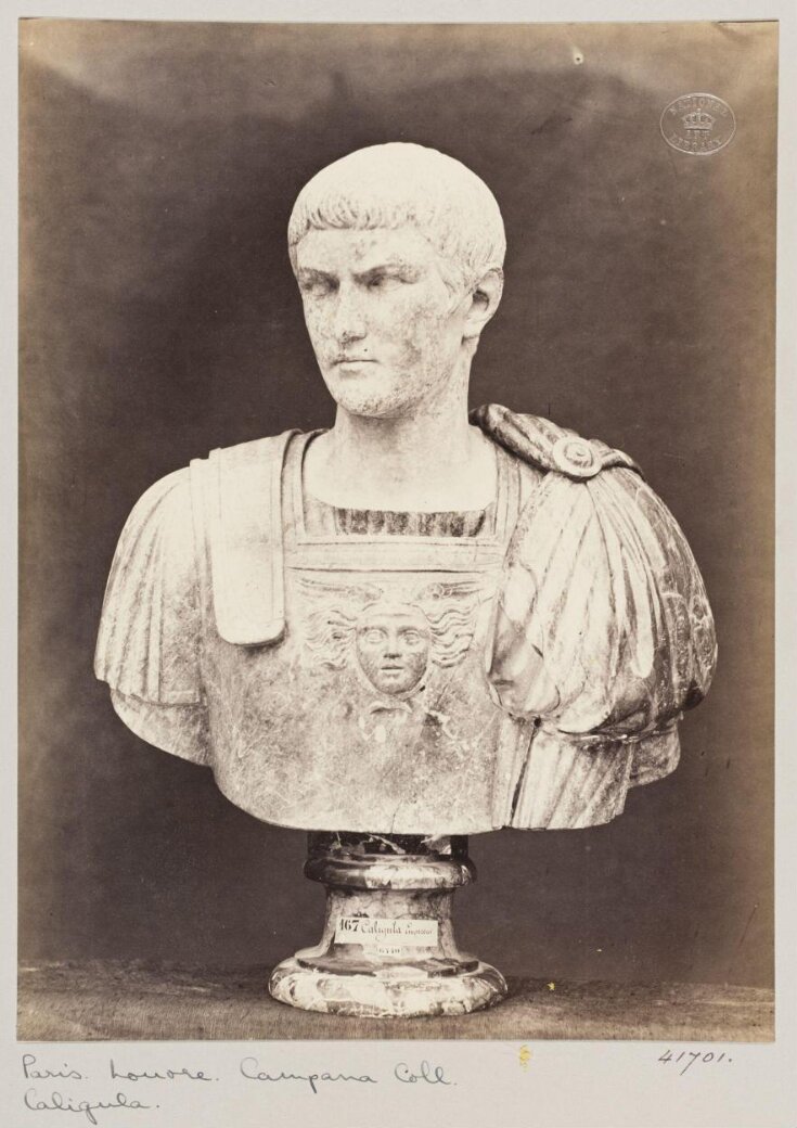 Marble Bust Of The Emperor Of Caligula | Laffon, Louise | V&A Explore ...