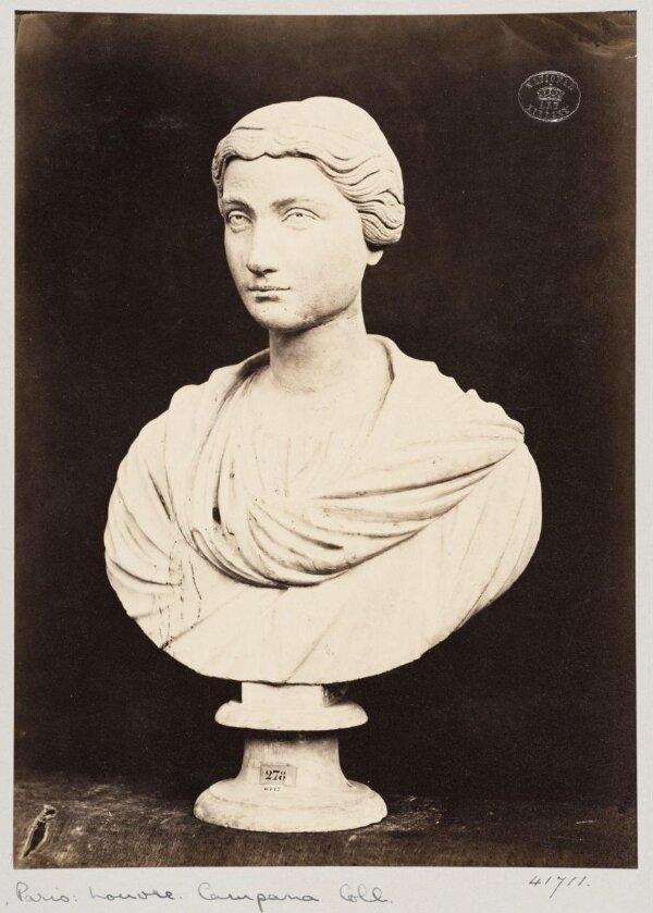 Marble bust of Julia Sabina, wife of Adrian | Laffon, Louise | V&A ...