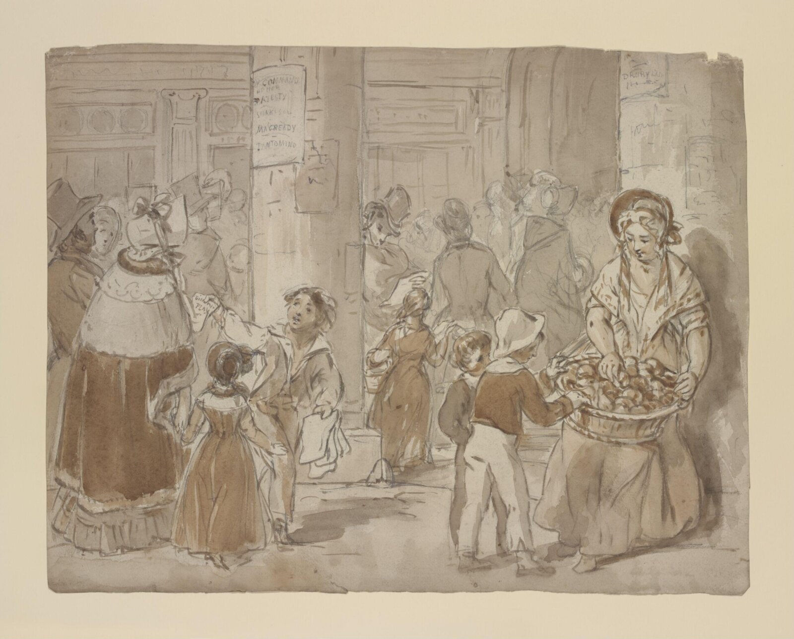 Drawing, John Partridge, ca.1843