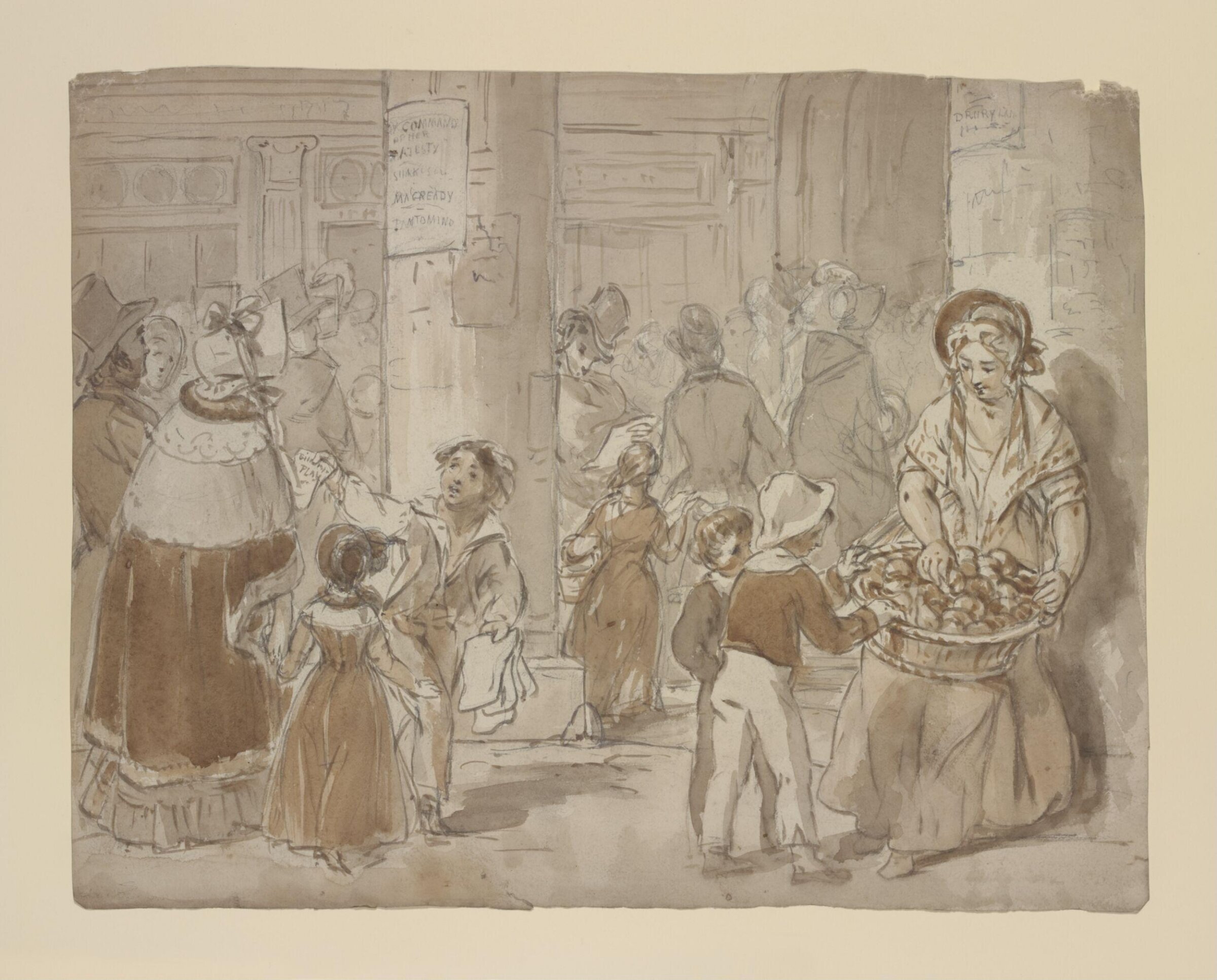 Drawing, John Partridge, ca.1843