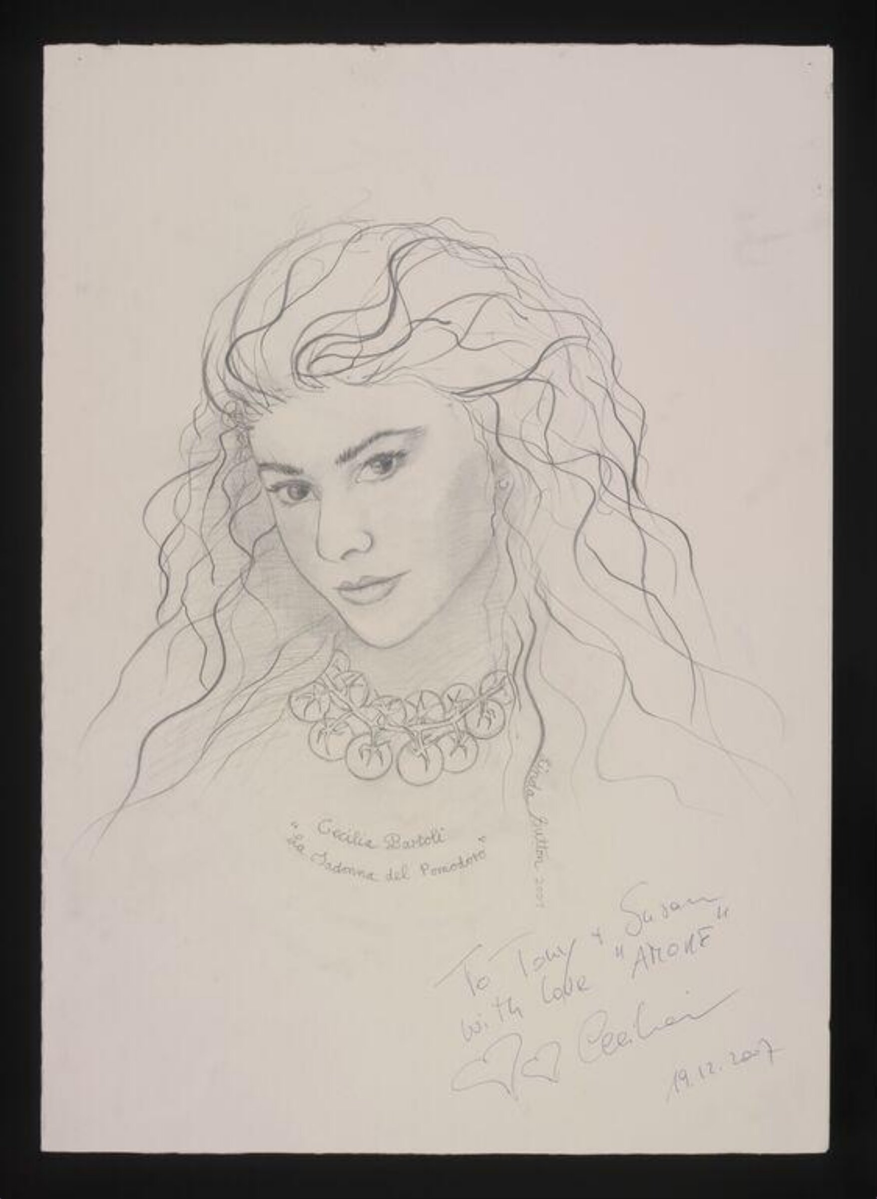 Cecilia Bartoli: La Madonna del Pomodoro, Linda Sutton, 2007