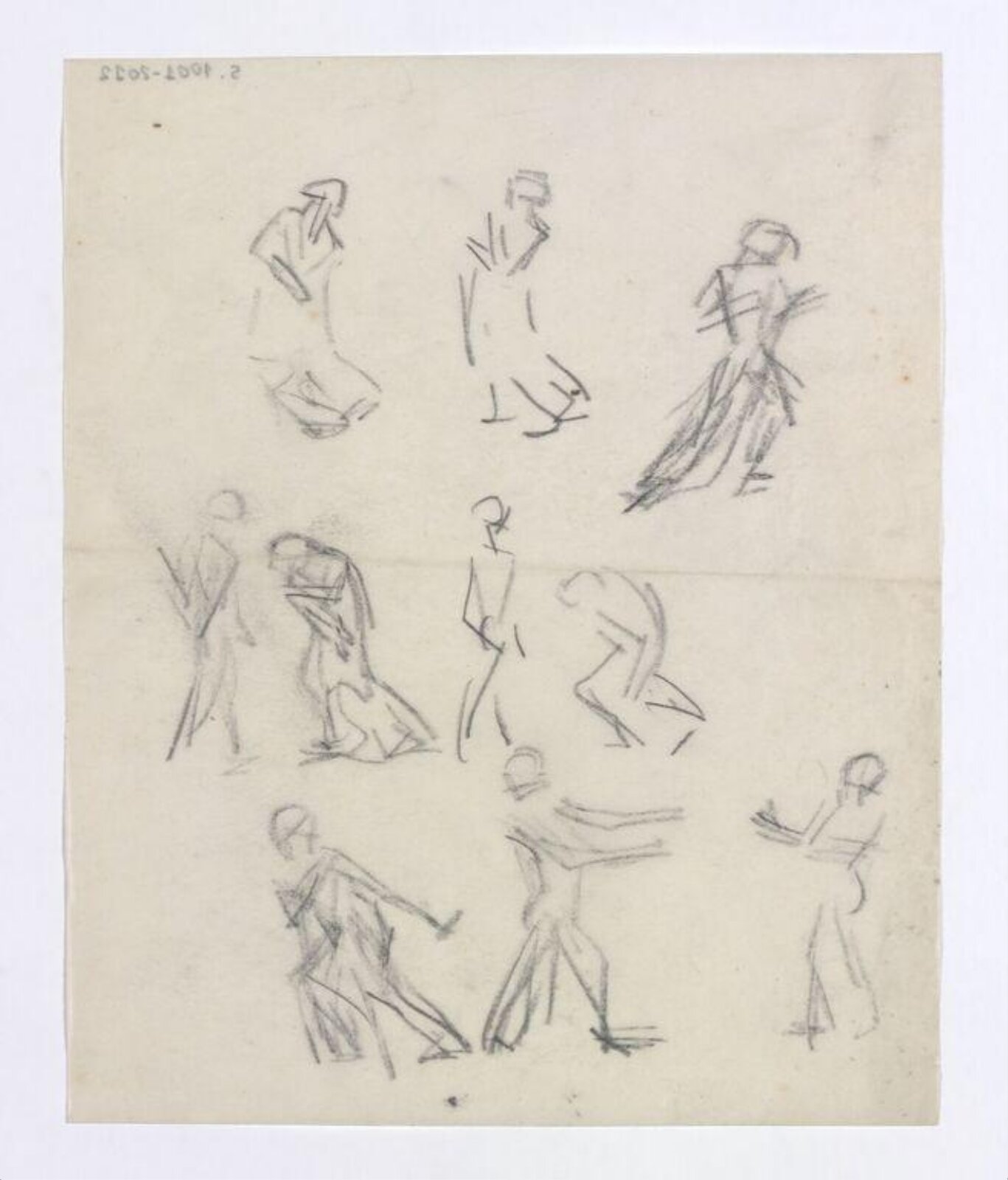 L'Après-midi d'un faune, Valentine Gross, c 1912