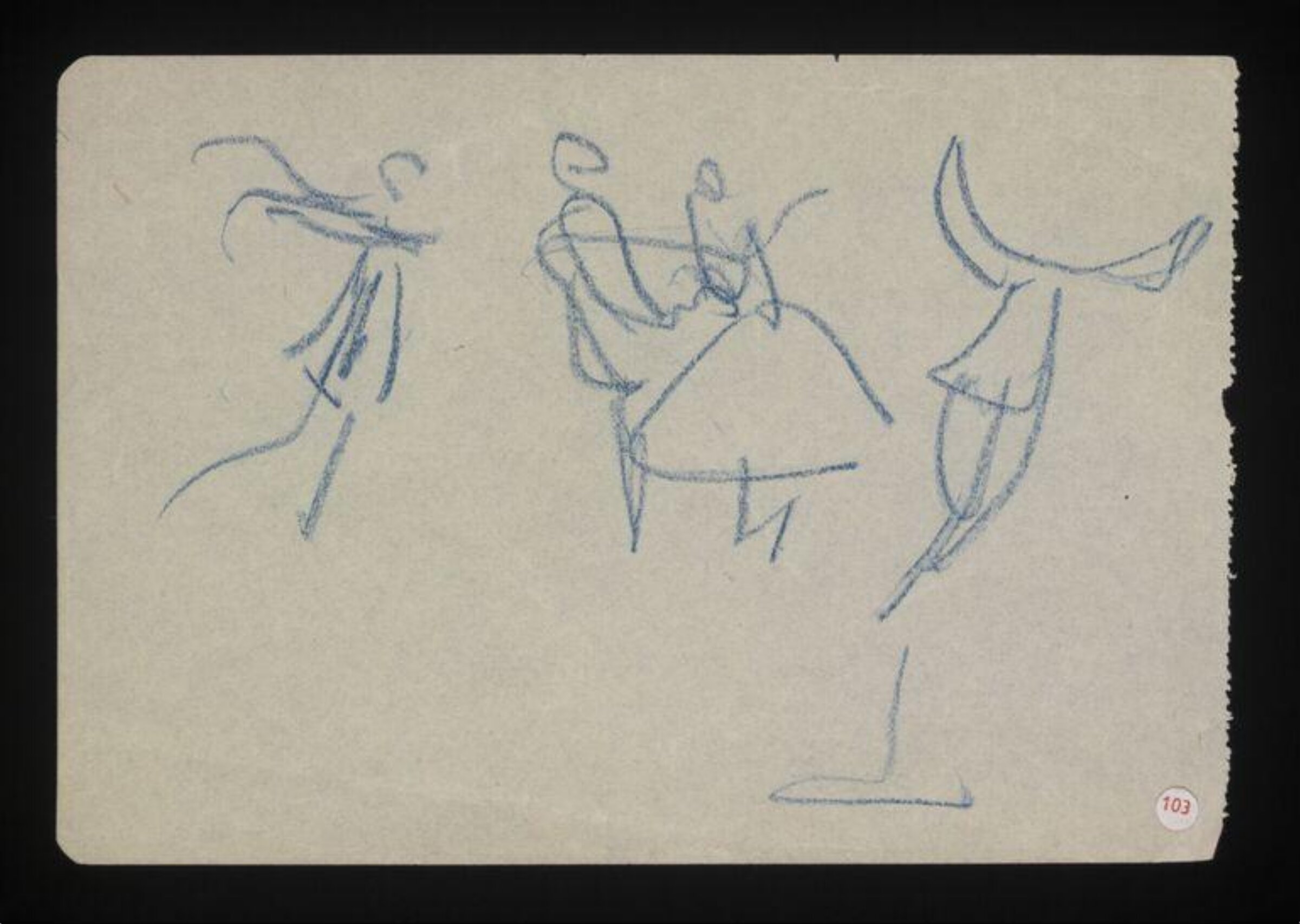 Les Sylphides, Valentine Gross, c 1910