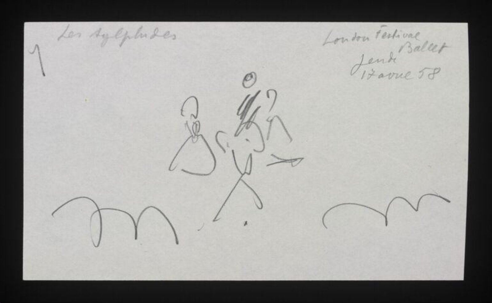Les Sylphides, Valentine Gross, 17 April 1958