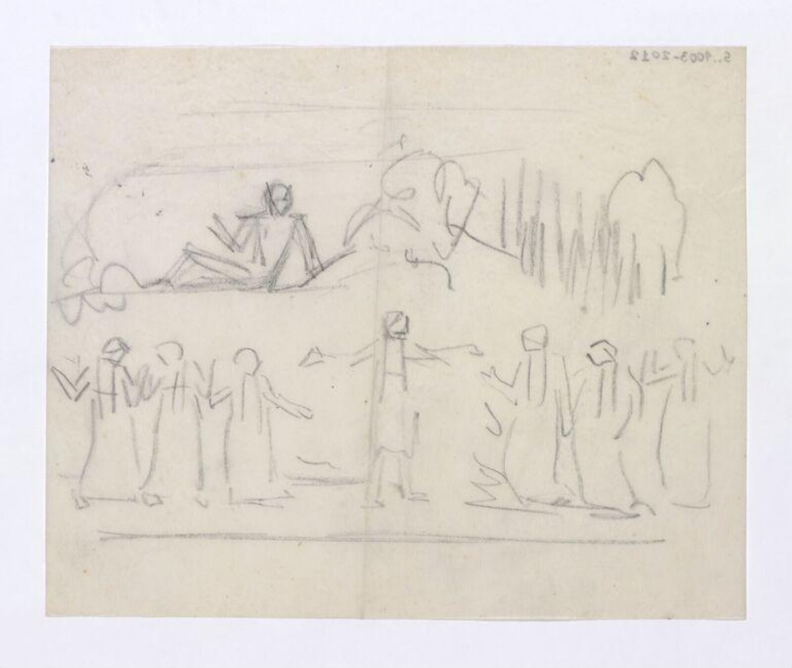 L'Après-midi d'un faune, Valentine Gross, c 1912